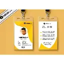 Double Sided School ID Card